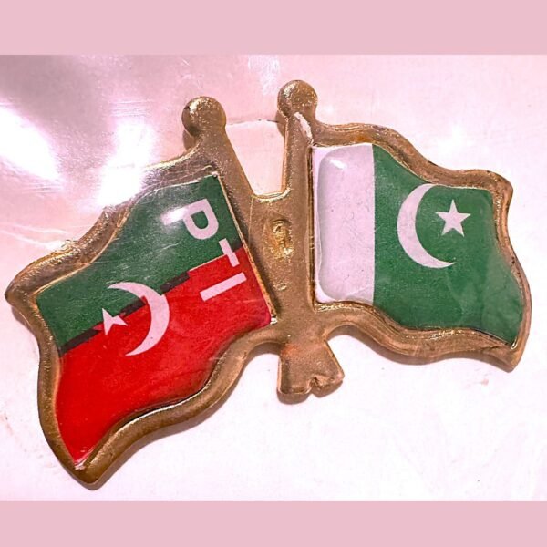 Pakistan & PTI Metal Badge