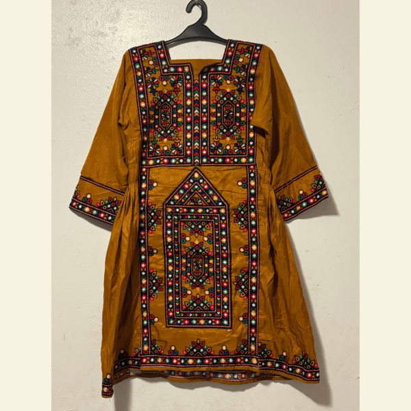 Brown Baby Balochi 2 Piece Suit